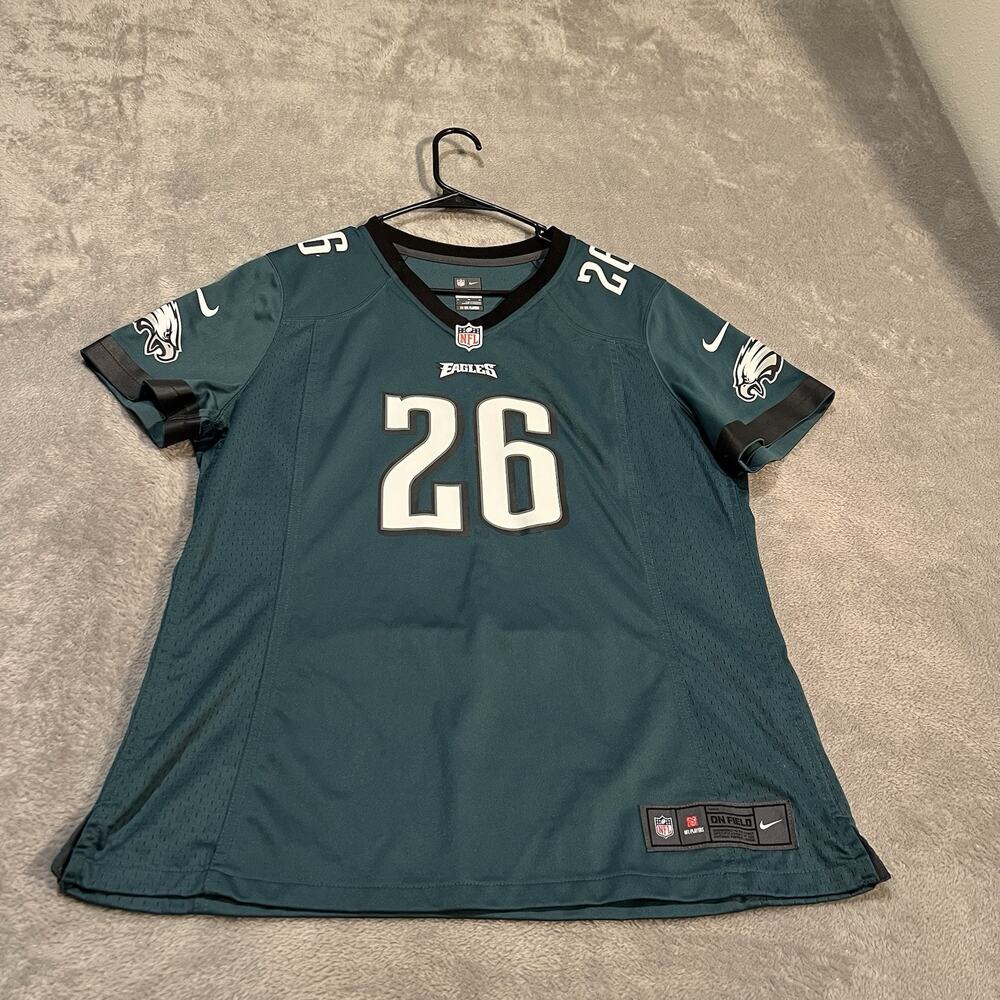 Nike Philadelphia Eagles #26 Women's Football Jersey Teal/Black/White